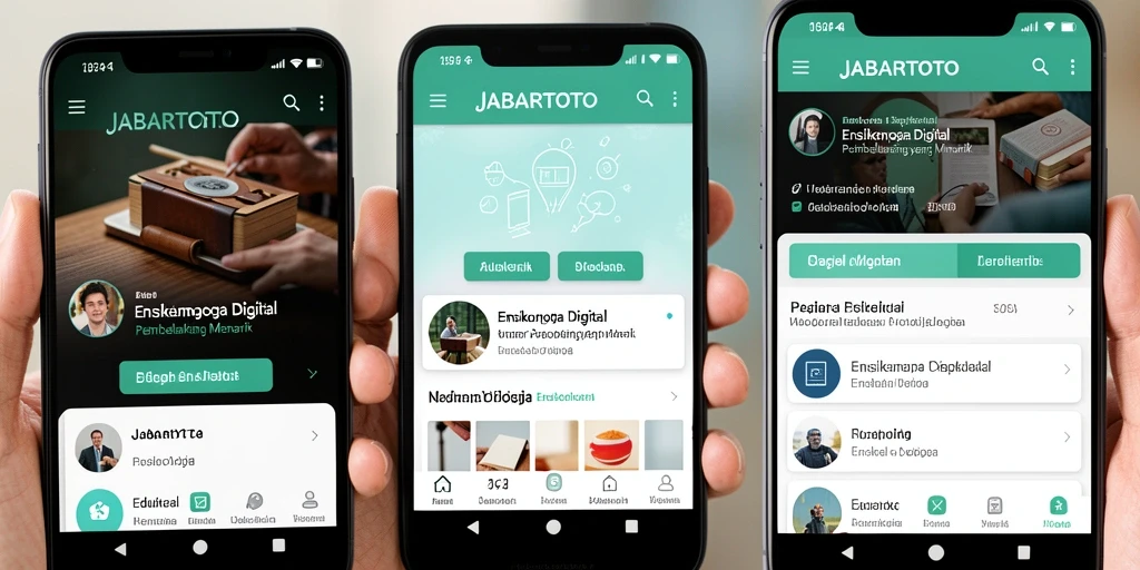 Antarmuka menarik dari aplikasi JABARTOTO yang memudahkan belajar.