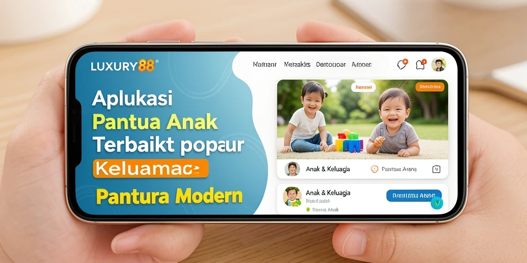 Antarmuka LUXURY88 yang intuitif memudahkan pemantauan aktivitas anak.