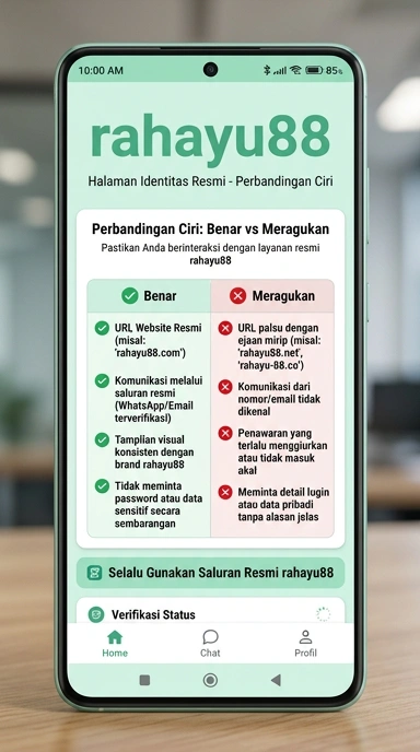 Kanal Resmi Rahayu88 untuk Pengguna Android